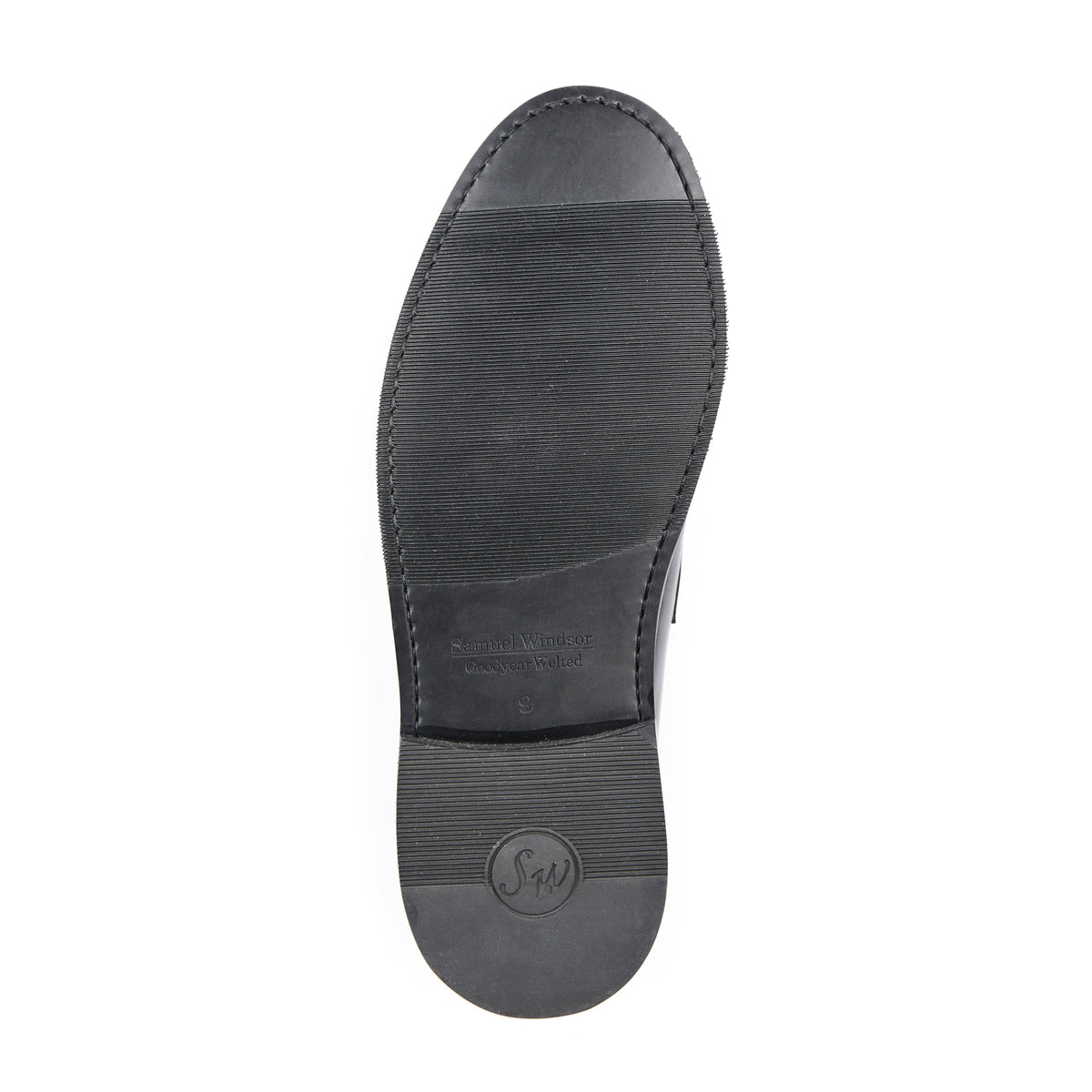 Penny Loafer - Black Rubber Sole (Regular Fit) - sole