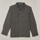 Moleskin Overshirt - Gunmetal - Front