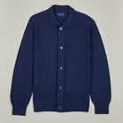 Knitted Cardigan - Navy - Front