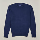 Crew Neck Jumper - Navy - Front