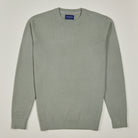 Crew Neck Jumper - Olive - Front