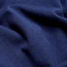 Knitted Polo - Navy - Fabric Detail