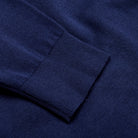 Knitted Polo - Navy - Sleeve Detail