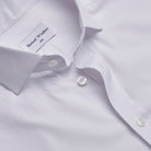 Formal White Shirt - White - Neckline Detail