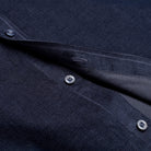 Corduroy Shirt - Navy - Buttons Detail