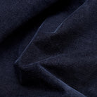 Corduroy Shirt - Navy - Fabric Detail