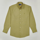 Oxford Shirt - Light Olive - Front