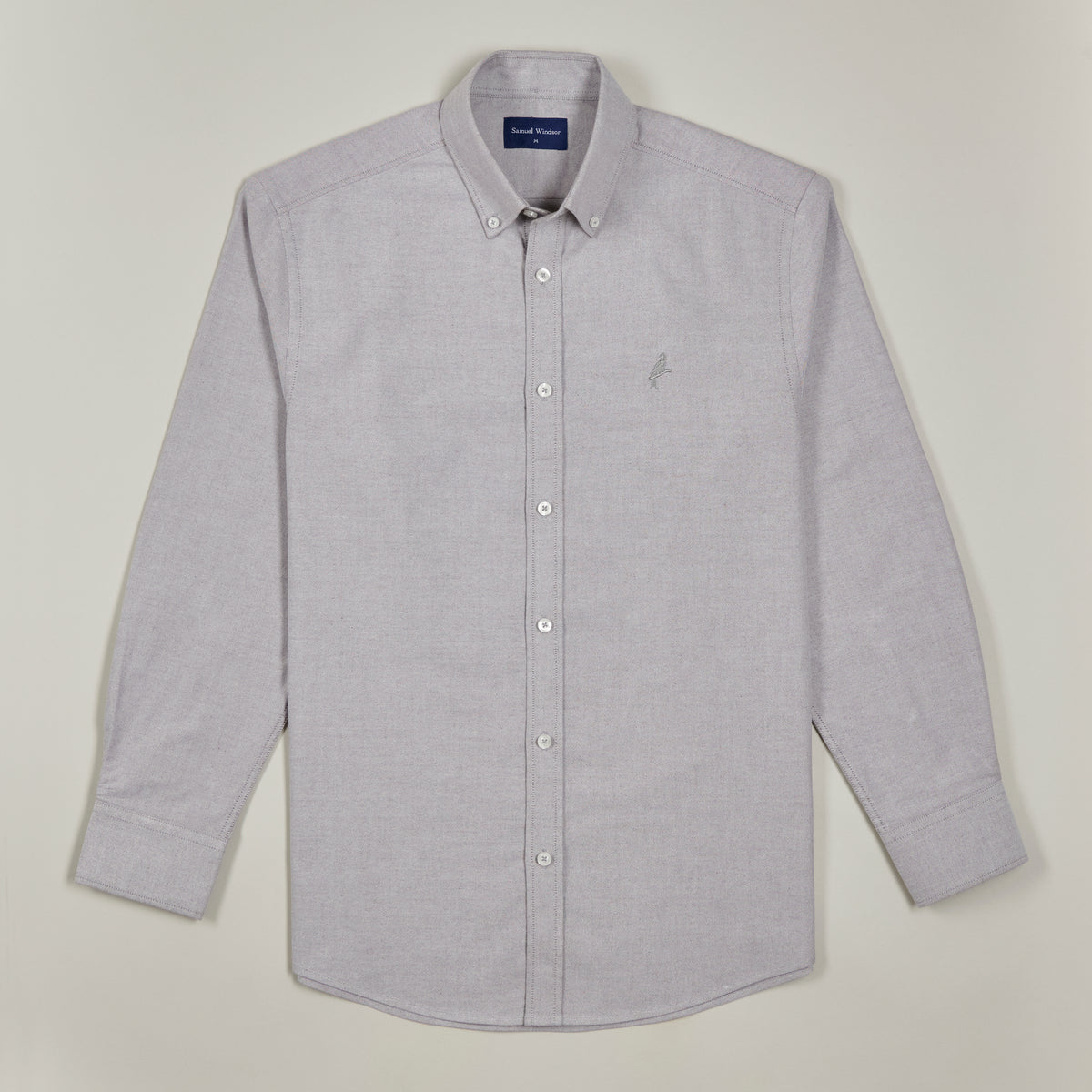 Oxford Shirt - Bark - Front