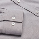 Oxford Shirt - Bark - Sleeve Detail
