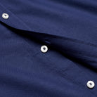 Oxford Shirt - Navy - Buttons Detail