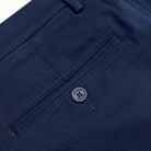 Flat Front Chino - Navy - Pocket Detail