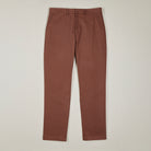 Flat Front Chino - Mocca - Front