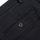 Slim Chino - Black - Pocket Detail