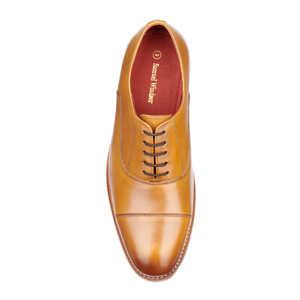 Oxford Shoe Tan Samuel Windsor