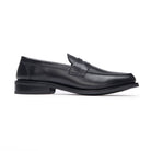 Penny Loafer - Black Rubber Sole (Regular Fit) - side view