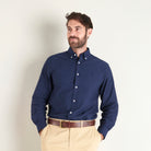 Oxford Shirt - Navy - Lifestyle Front