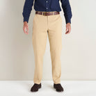Flat Front Chino - Taupe - Lifestyle Front