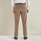 Corduroy Trousers - Taupe - Lifestyle Back