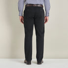 Flat Front Chino - Black - Lifestyle Front