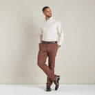 Slim Chino - Mocca - Lifestyle Front
